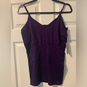 Last Exit Size 18 Purple Knit Tank Top
